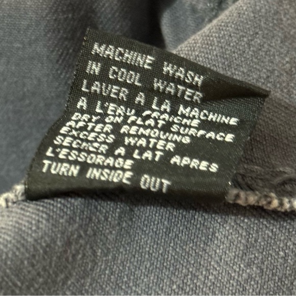 Tripp NYC Double-Breasted Gray Jacket Pea Coat Medium - Picture 9 of 12